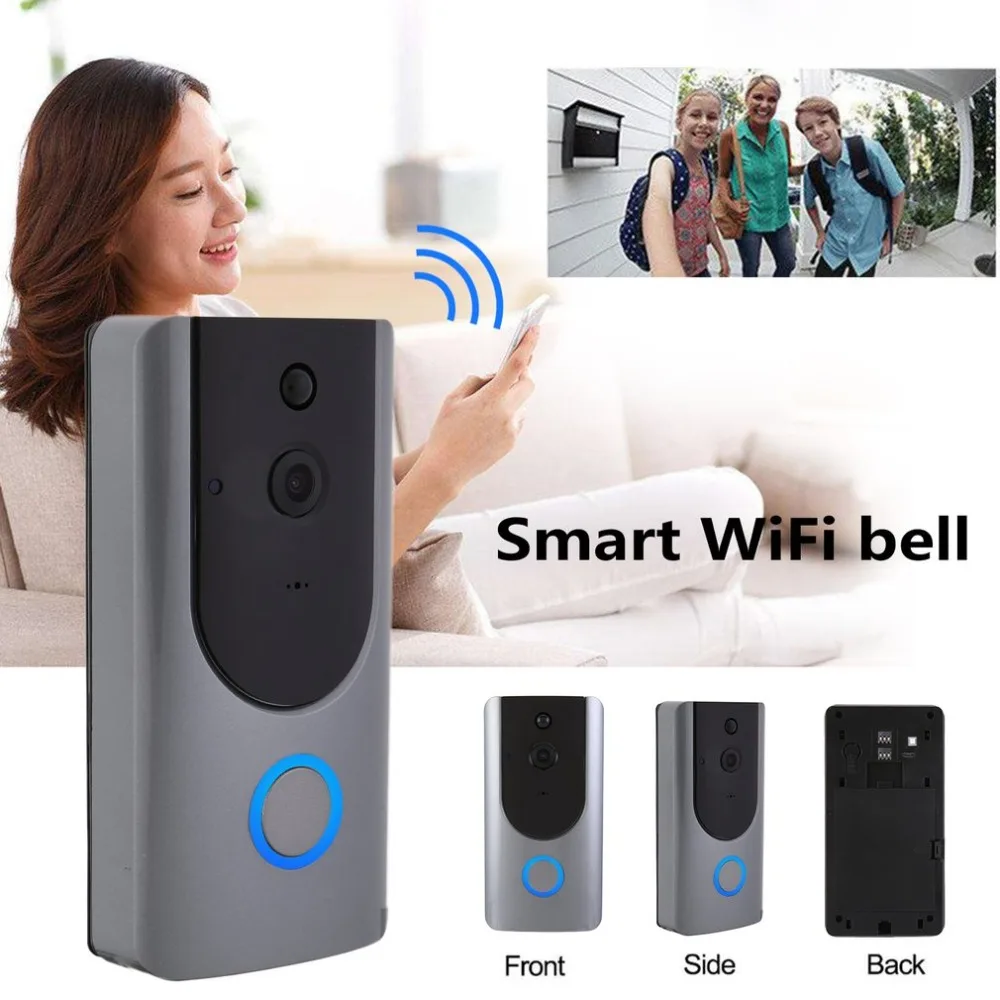 

Low Power Consumption Smart Wireless Doorbell WIFI Camera Visual Remote Video Intercom Phone Bell Home Security Door bell