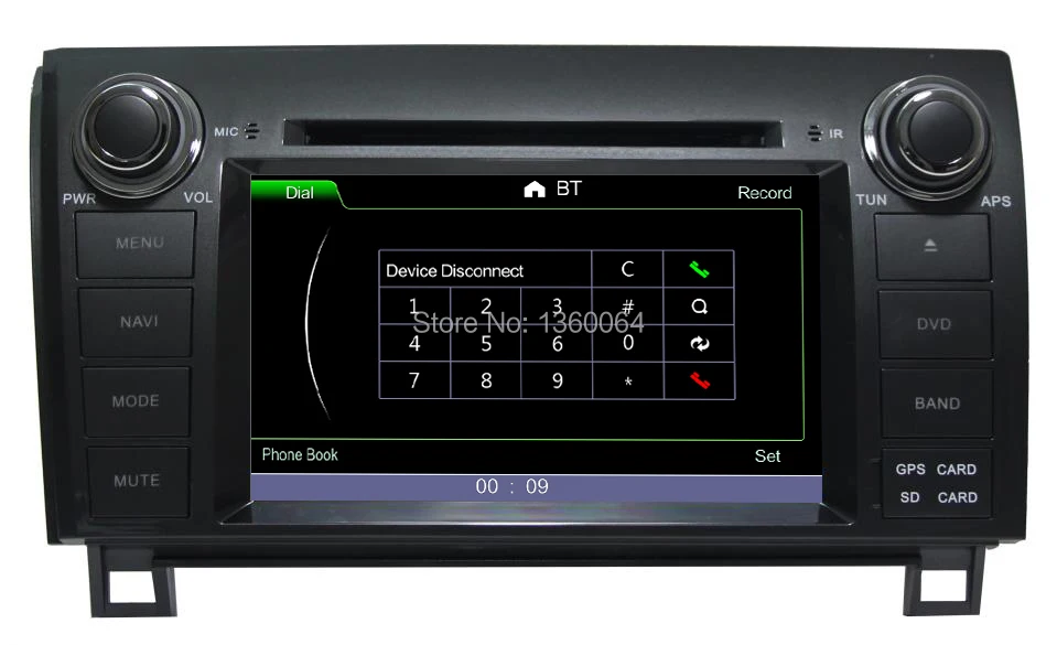 Flash Deal 2 din 7" Car DVD GPS For Toyota Tundra Sequoia Navigation Multimedia System Audio Video Player Media Stereo Head Unit Autoradio 4