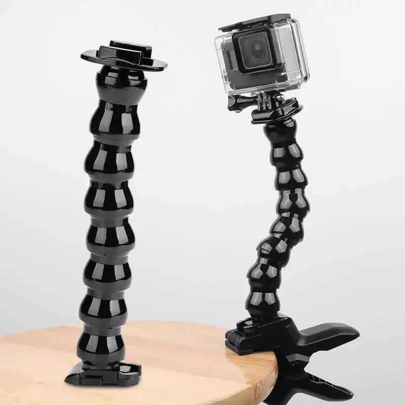 Flexible Arm Camera Flash Bracket Holder Mounts Serpentine Arm For DSLR