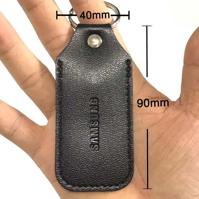 Samsung универсальный USB флэш кожаный чехол защитный с застежкой омар портативный защитный чехол с кольцом для ключей для Cle Pendrive
