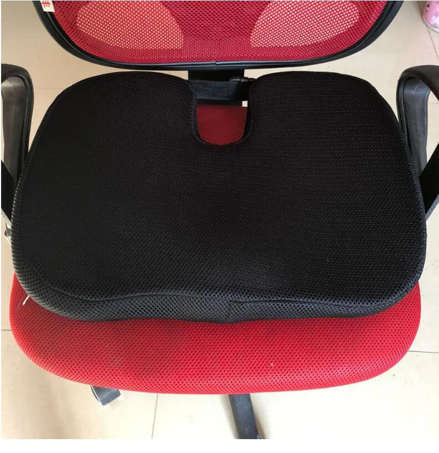 seat cushions 2022 HOT Sale Fashion Memory Foam Back Ache Pain Office Chair Car Orthopedic Seat Solution Cushion High Quality Free Shipping chair cushions