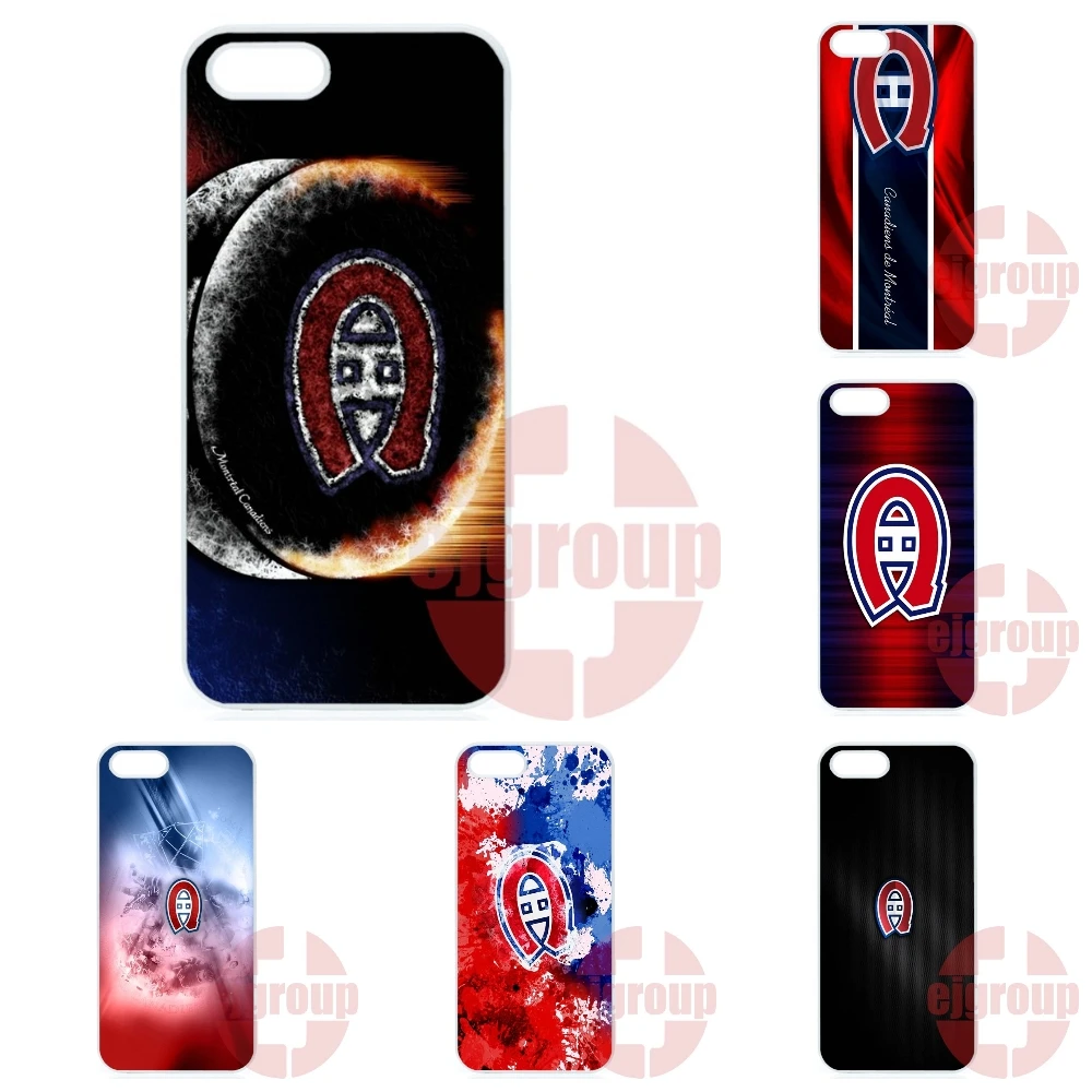 For Samsung Galaxy J1 J2 J3 J5 J7 2016 Core 2 S Win Xcover Trend Duos Grand Hard Black Skin Montreal Canadiens Logo Nhl |