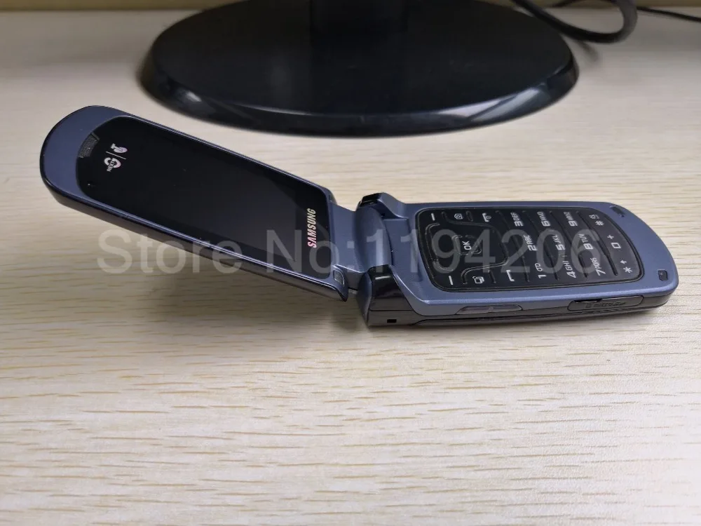 Samsung S5510 S5511 разблокированный 2,1 дюймов GSM WCDMA 3MP 800 мАч FM радио Mp3 флип мобильный телефон с иврит langauge и клавиатурой