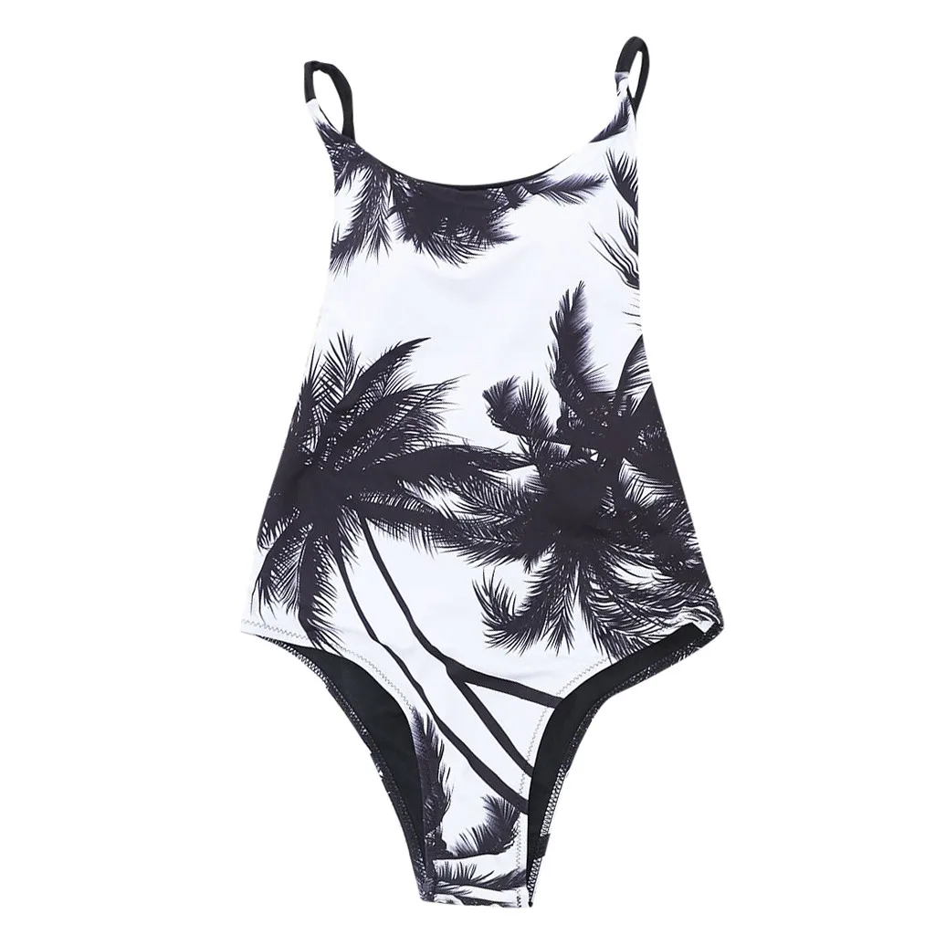

SAGACE Black and White Women Sexy Bikinis Leaves Bikini 2019 Hot Sale Padded Bra Print Swimsuit Swimwear Women Biquini