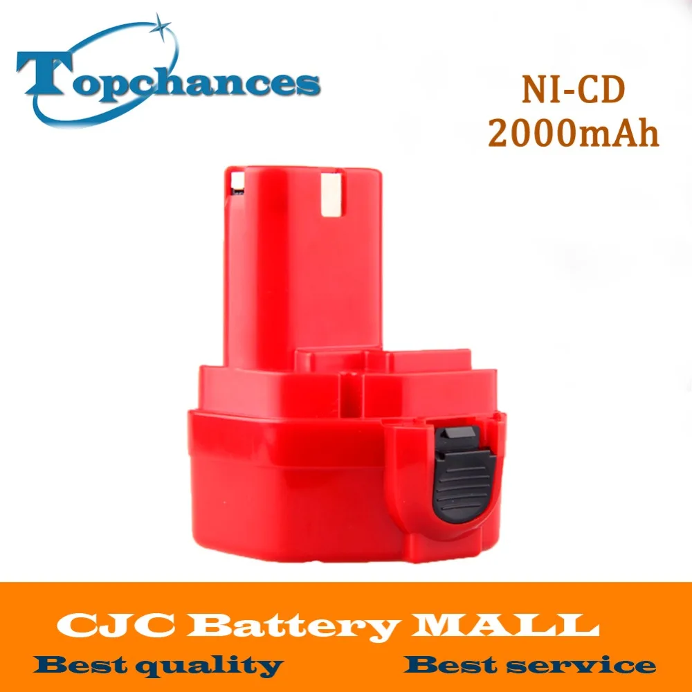 

12V PA12 2000mAh Ni-CD Rechargeable Battery for Makita Replacement Power Tool Battery for Makita 1220 1222 1233S 1233SB