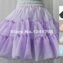 Летняя женская обувь в стиле «лолита» мини юбка-пачка, юбка, Нижняя юбка-американка Пять цветов на выбор