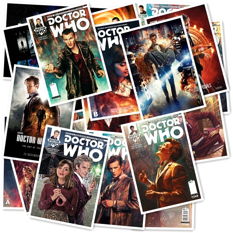 Doctor Who 20/шт ПВХ серии стикер домашний декор холодильник стиль стены путешествия чемодан граффити Стайлинг стикер s