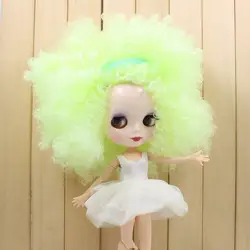 Бесплатная доставка Фабрика Блит кукла BL400 флуоресцентный зеленый Вьющиеся куклы волосы тела 1/6 игрушка в подарок