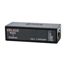 Последовательный порт RS232 к Ethernet последовательный порт устройство сервер Elfin-EE10 поддержка TCP/IP Telnet Modbus TCP протокол