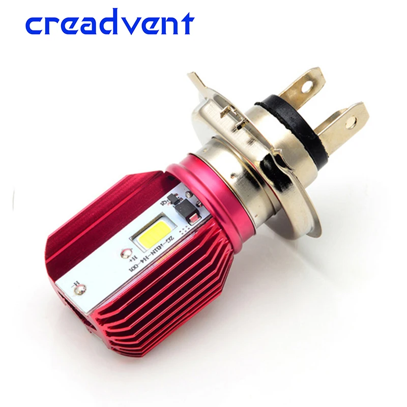 

Creadvent all-in-one H4 HS1 Motorcycle led Headlight 16W 1700LM 6000K Motor bulb Scooter Accessoire