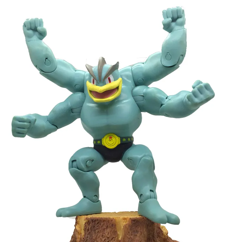 TAKARA TOMY Покемон Аниме Machamp Mackogneur фигурка игрушки TAKARA TOMY Покемон Фигурки Коллекция подарки игрушки для детей