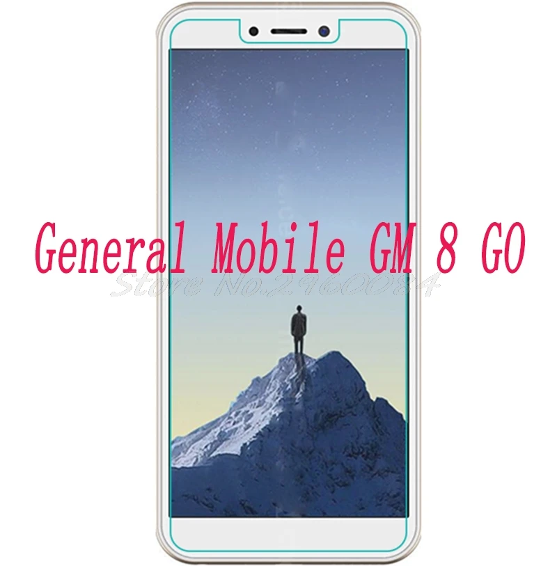 

Smartphone Tempered Glass for General Mobile GM 8 GO 5.5" Explosion-proof Protective Film Screen Protector cover phone
