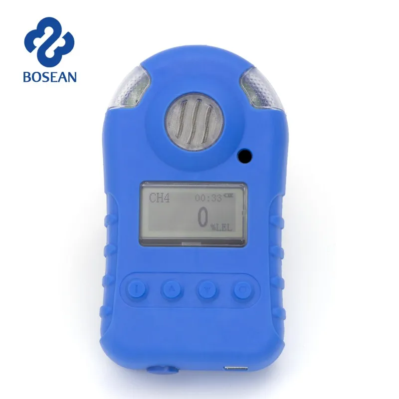 Flammable Monitor Gas Leak Detector with Sound+Light+Shock Alarm Gas