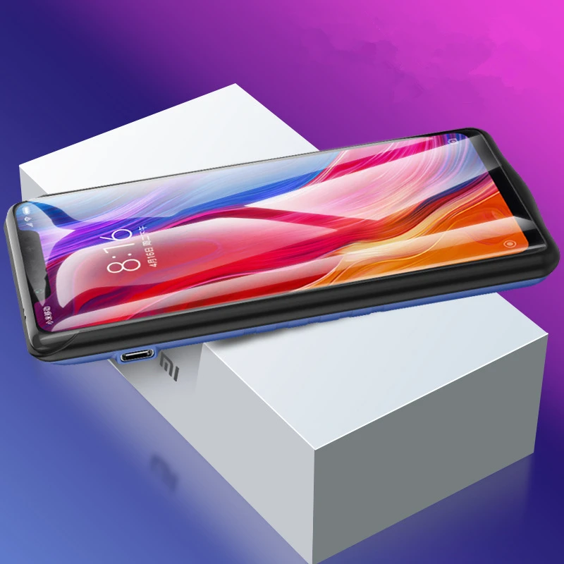 Для Xiaomi mi 8 чехол для аккумулятора 6000 мАч чехол для зарядного устройства чехол для смартфона внешний аккумулятор для Xiaomi mi 8 чехол для аккумулятора mi 8 Capa