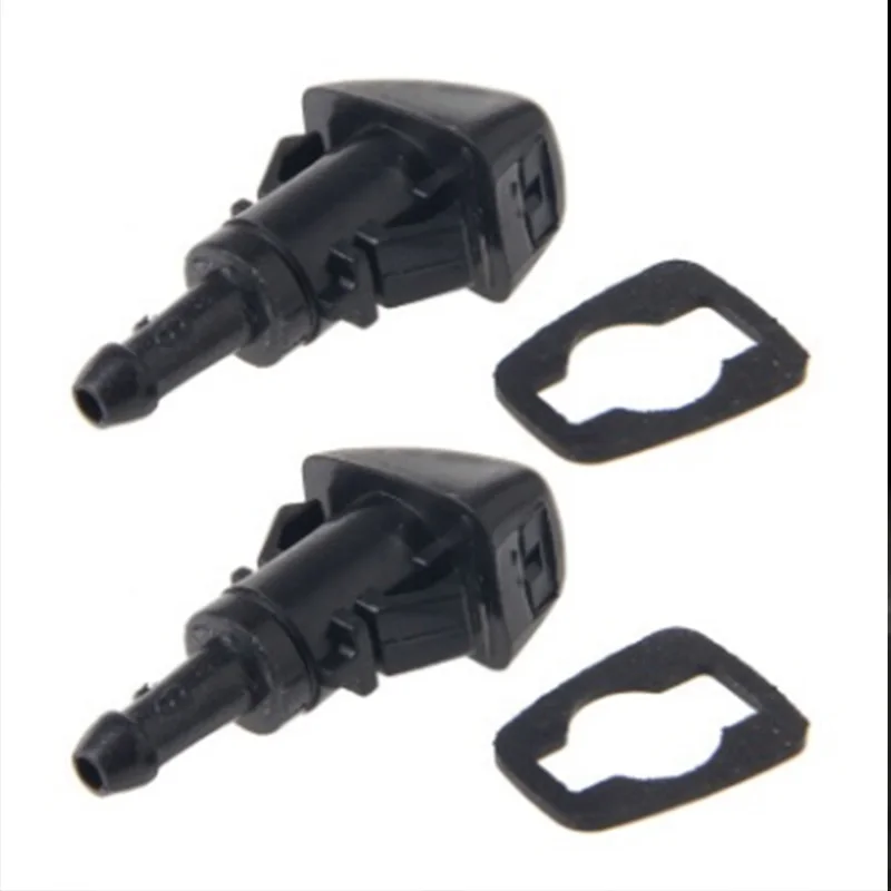 

2pcs Windshield Spray Nozzle Washer 5113049AA fit for CHRYSLER JEEP DODGE RAM Professional design r30