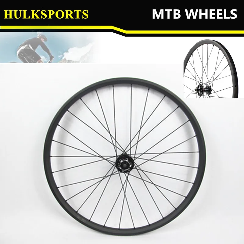 

650B MTB wheels 27.5 MTB wheelset Mountain Bike 30mm width Carbon Wheel Tubuless with Novatec Hub HK-WH-M23-W30-27-711