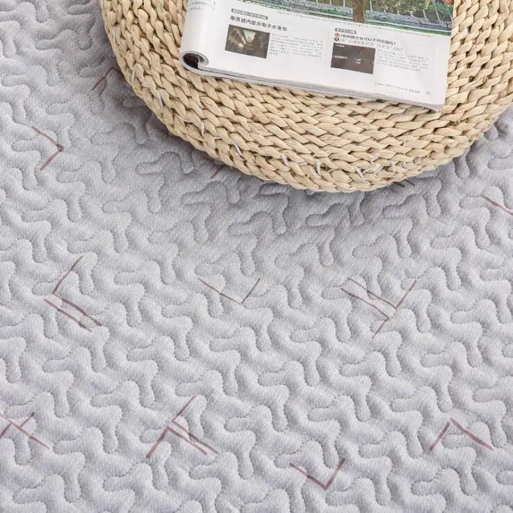 light gray Скандинавский стиль, многофункциональные детские игровые коврики, Хлопковое одеяло, коврик для украшения дома, ковер, детская кровать, декор для комнаты, реквизит для фотосессии - Цвет: light gray