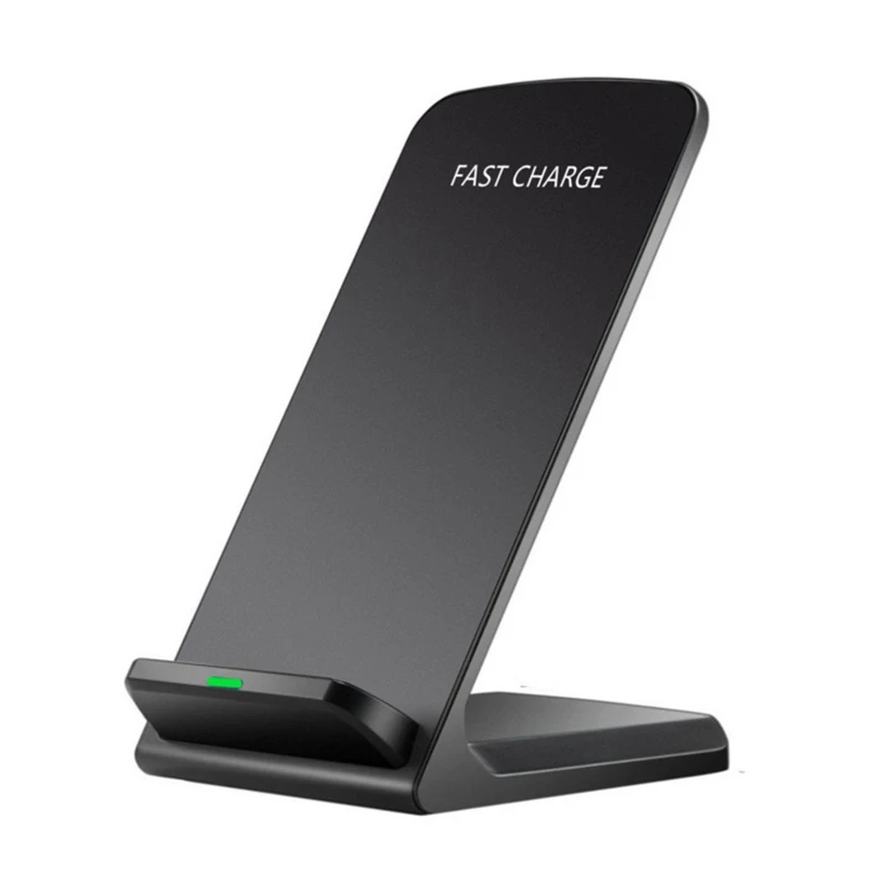 

10W Qi Wireless Charging Quick Stand Dock Charger Phone Holder for iPhone XS MAX XR 8 Plus For XiaoMI MIX 2S For Huawei Mate RS