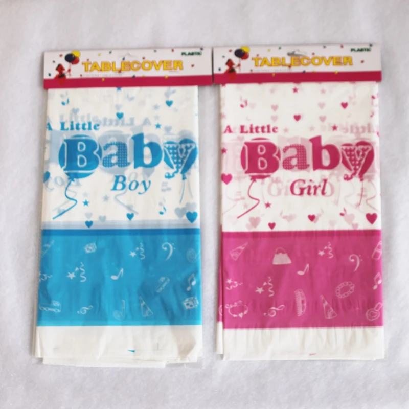 Disposable Plastic Table Cloth Table Cover Tablecloth Waterproof For Kids Birthday Party Decoration 180*108cm