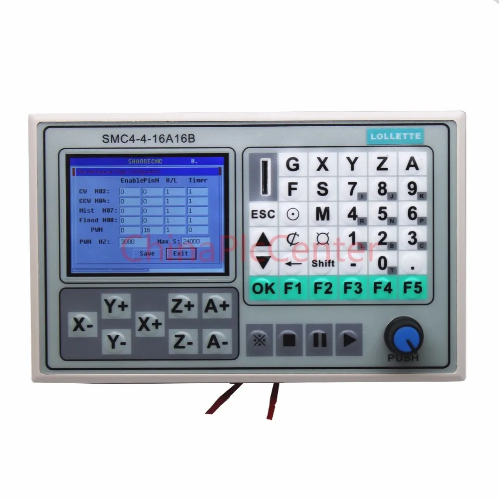 Cnc 50khz 4 eixos offline controlador breakout