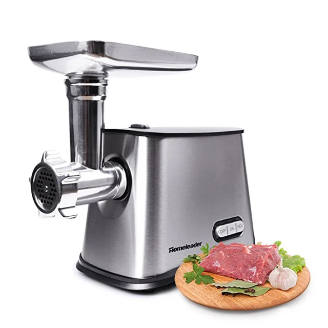 Homeleader Stainless Steel Home Electric Mini Meat Grinder Sausage