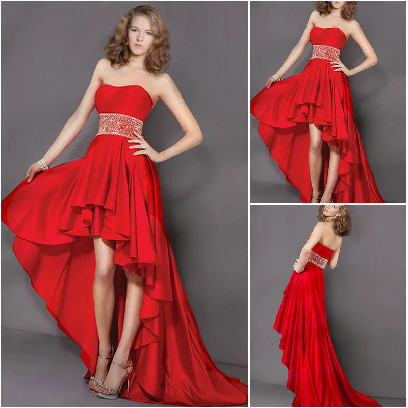 front short back long frock