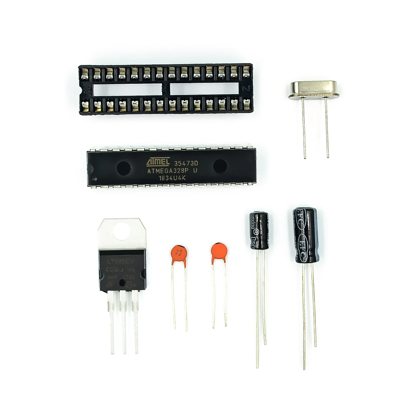 ATMEGA328P PU без Ar duino BOOTLOADER + DIP Socket & 16MHz crystal KitGood quality хорошая цена|dip socket|socket dipsocket r |