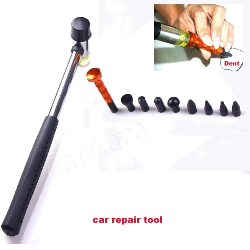 10PCS Car Dent Repair Kit Paintless Dent Removal Tap Down Tools DIY