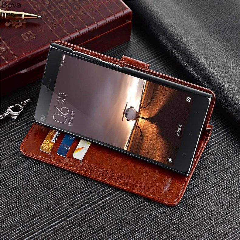 Чехлы для Xiaomi Mi3 чехол с держателем карт из искусственной кожи Ультратонкий