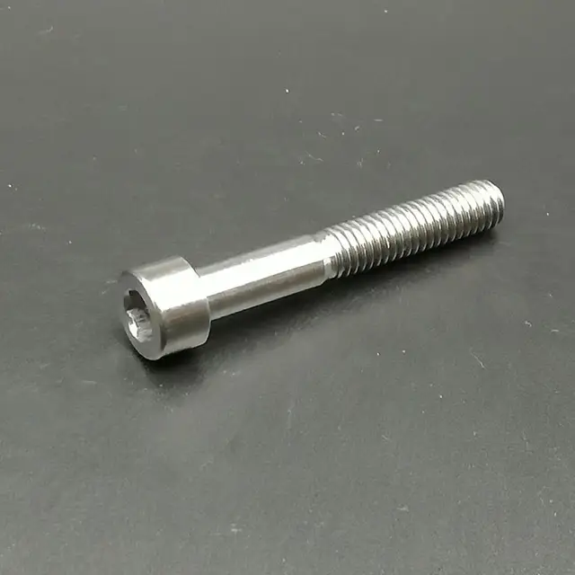 1pc M6x40mm Titanium GR5 M6x40 Ti Bolts Screws Allen Head Screw Hex