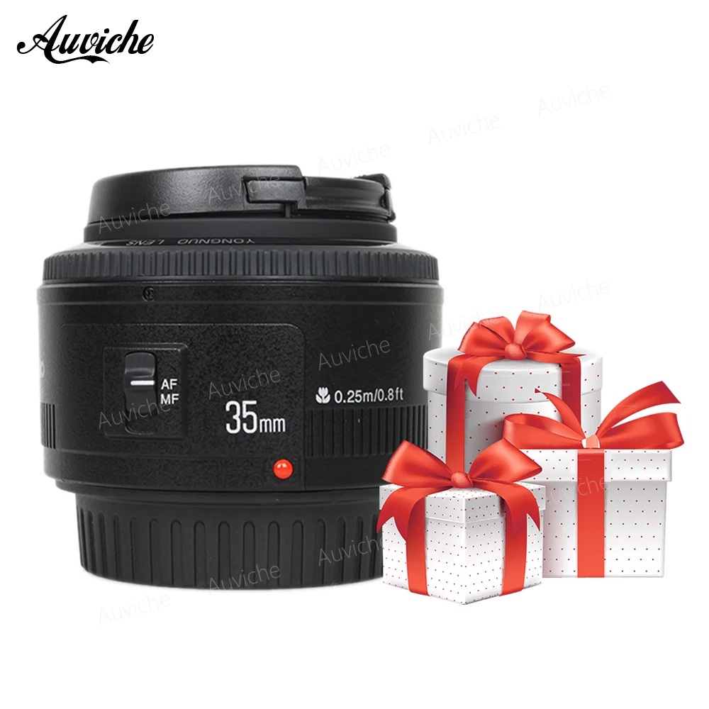 

YONGNUO YN 35mm F2 Lens Wide-Angle Fixed/Prime Auto Focus Lens For Canon EOS 60D 70D 5D2 5D3 7D2 750D 650D 6D DSLR