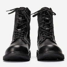 Размеры 37-48; мужские ботинки; Брендовые мужские осенние ботинки ручной работы;# AB1806
