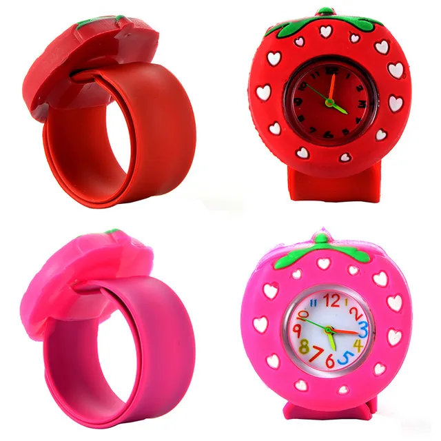 Cute Kids Watch Cartoon-Watch Strawberry Lovely Fashion Student Waterproof Wrist Cute Kids Watch Cartoon-Watch Strawberry Lovely Fashion Student Waterproof Wrist