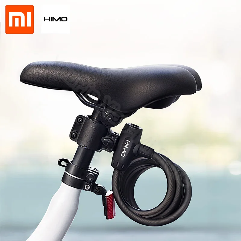 

Original xiaomi mijia HIMO L150 Portable Folding Cable Lock Electric Bicycle Lockstitch from Xiaomi youpin xiaomi smart home kit