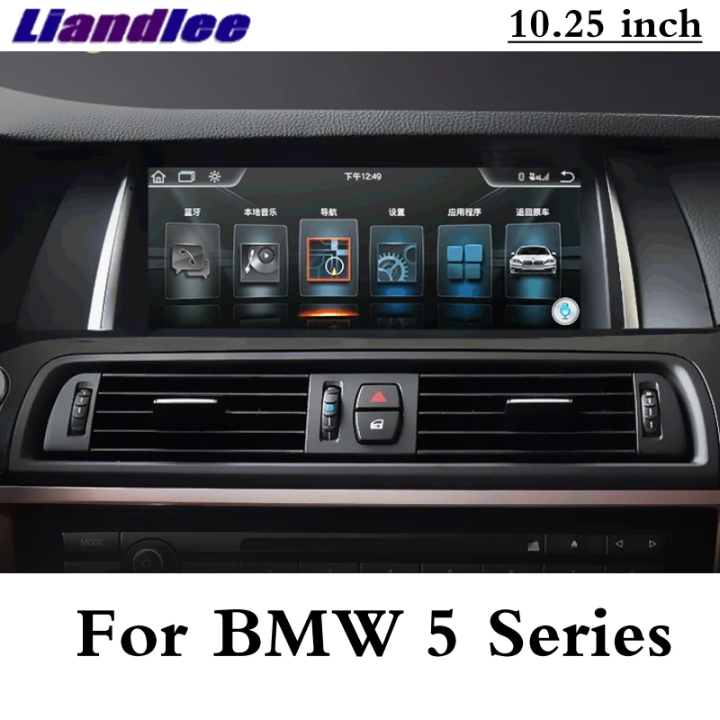 Liandlee автомобильный мультимедийный плеер CarPlay для BMW 5 серии F07 F10 F11 2010~ CIC NBT EVO ID6 Радио экран NAVI gps навигация