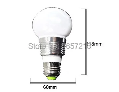 Lâmpadas Led e Tubos e27 colore lampen lampadina levou Fluxo Luminoso : 250-499 Lumens