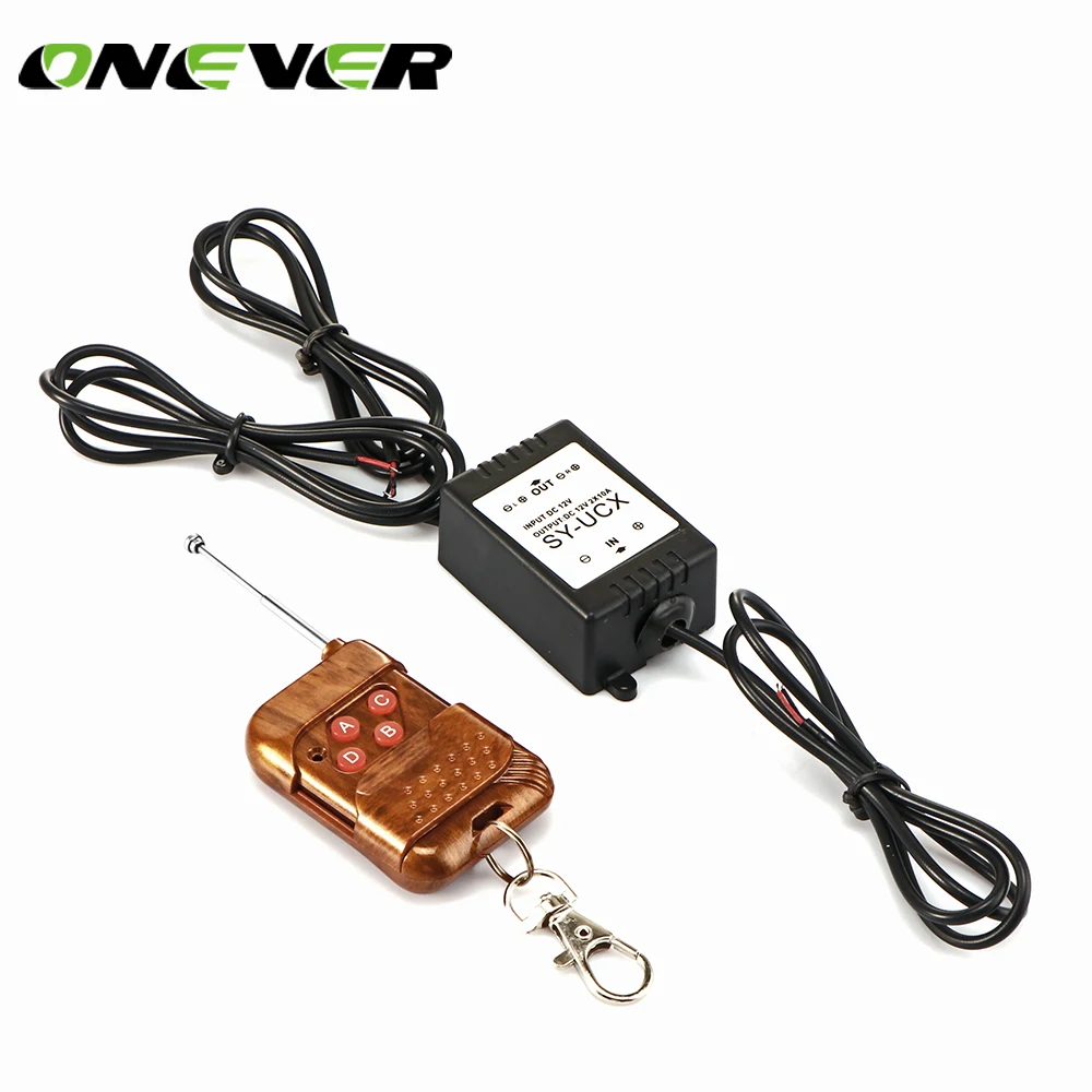 

Onever Hot 12V Wireless Remote Control Module Strobe Flash For Car Auto Vehicle Trucks Bulbs Lamps Light LED Strips