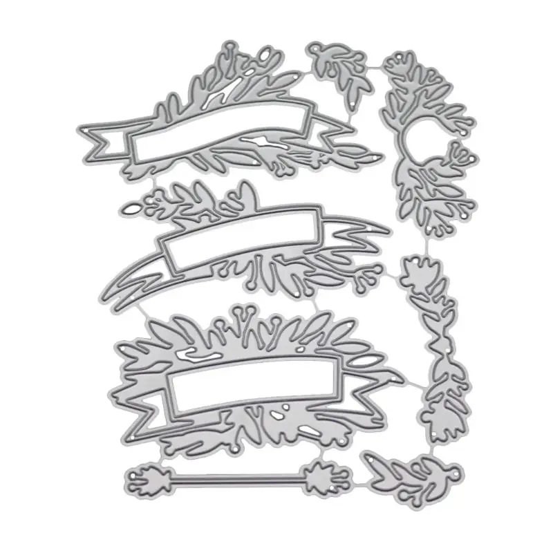 

2019 Leaf Decor Metal Cutting Dies Stencil DIY Scrapbooking Album Stamp Paper Card Embossing Crafts Decor