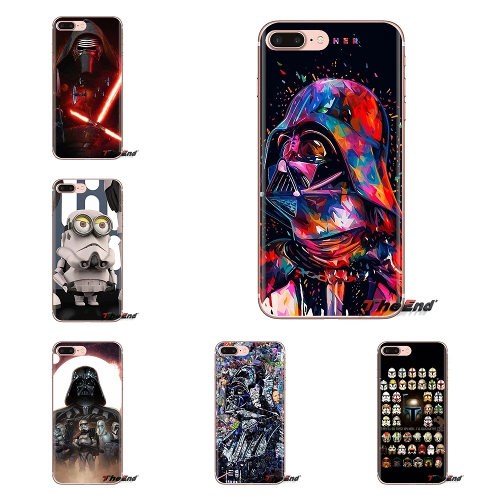 Stormtrooper Helmet Star Wars Silicone Phone Covers For Xiaomi Mi4 Mi5 Mi5S Mi6 Mi A1 A2 5X 6X 8 9 Lite SE Pro Max Mix 2 3 2S |