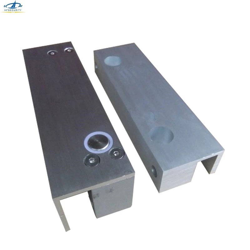 Hfsecurity Frameless Glass Door Electronic Bolt Lock Bracket
