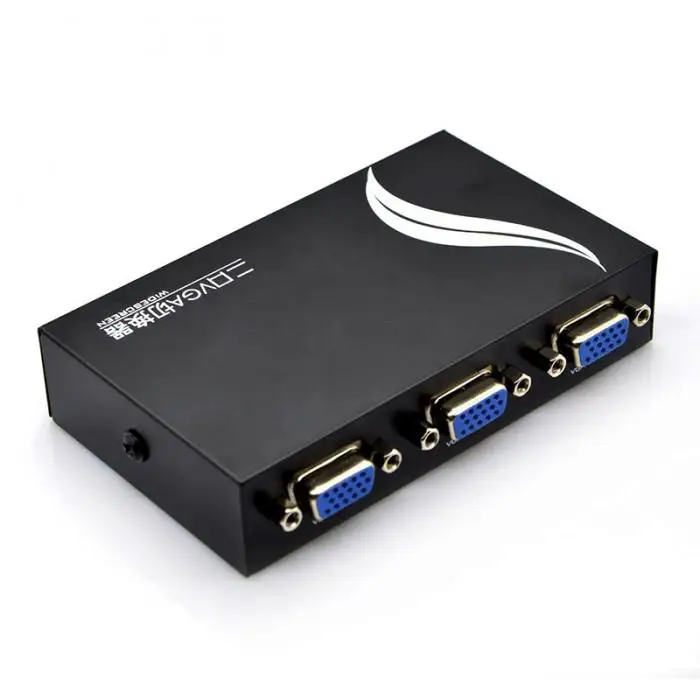 15HDF 2-портовый 2 в 1 переключатель двухполосный VGA видео переключатель для ПК ноутбук Настольный монитор тв Привет Прямая поставка