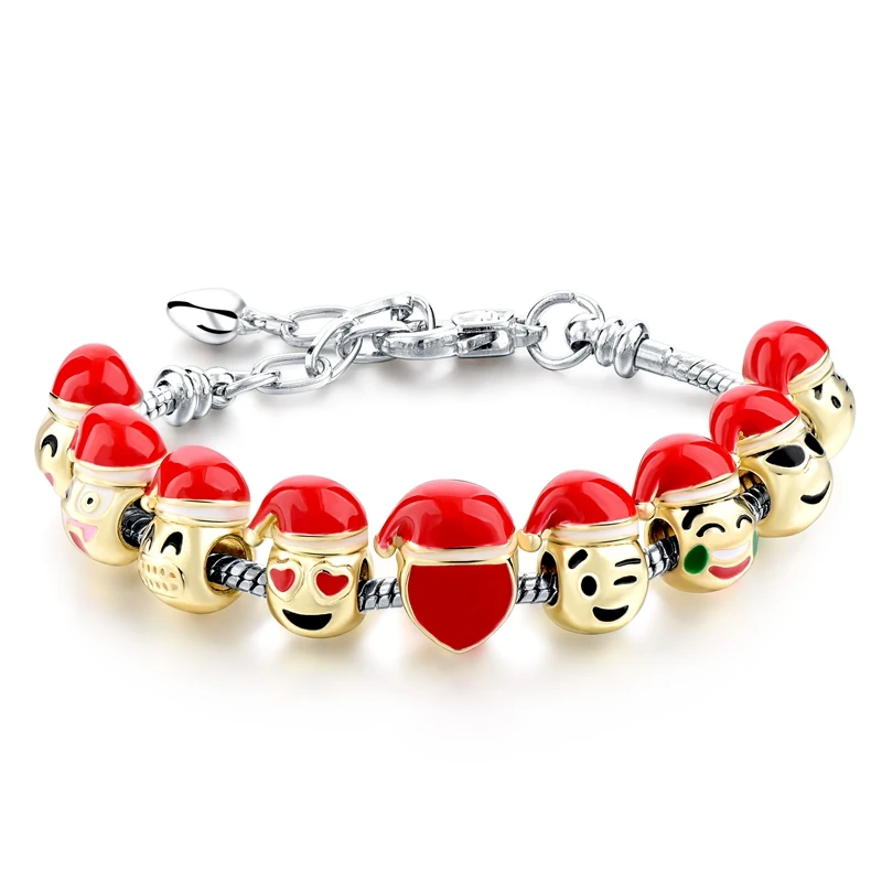 Роскошный брендовый браслет с анимэ CHICVIE со смайликом очаровательные браслеты