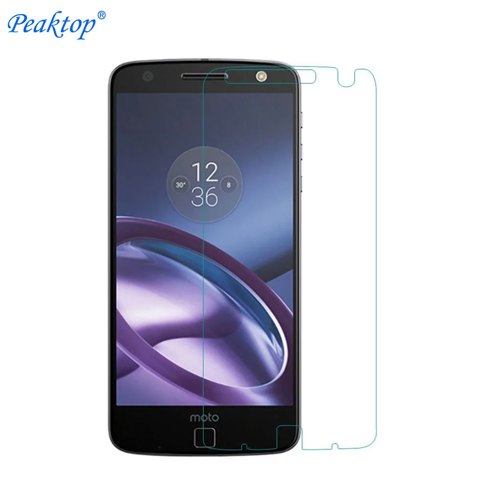 2 шт Защита экрана для стекла Motorola Moto Z закаленное стекло Droid XT1650 пленка телефона