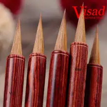 Китайский Кисти для каллиграфии ручка с ласка письма волосы Кисточки художник акварельные краски Расчёски для волос товары для рукоделия