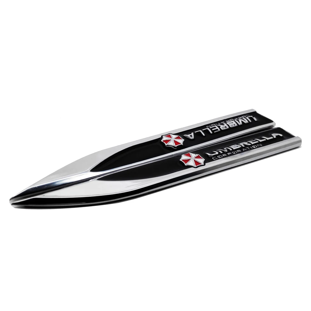 Car Fender Side Badge Decal Rear Trunk Sticker For Umbrella Logo Renault Logan Kia Sorento Suzuki Sx4 Ford Mondeo Bmw E38 | Автомобили и