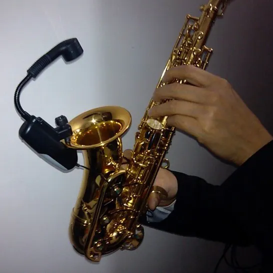 

Baomic BM-5/V2 Wireless Microphone dedicated for Saxophone Professional UHF Wireless Instrument amplification System
