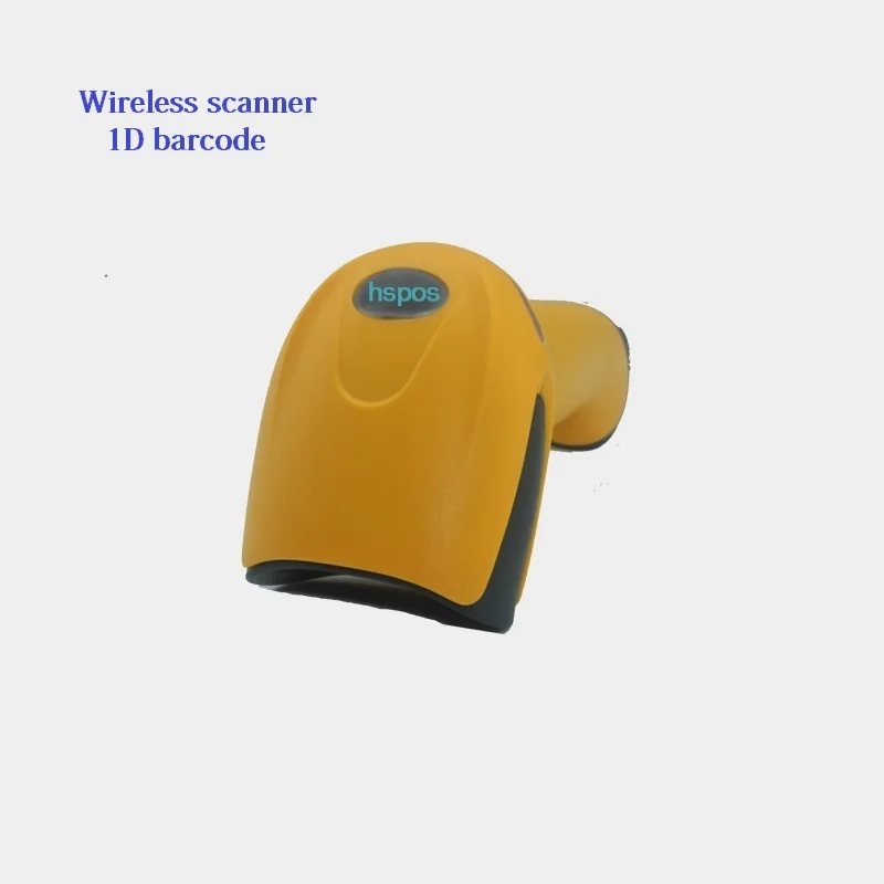 

1D portable wireless barcode scanner high-end laser barcode reader for supermarket easy to use no driver plug and play