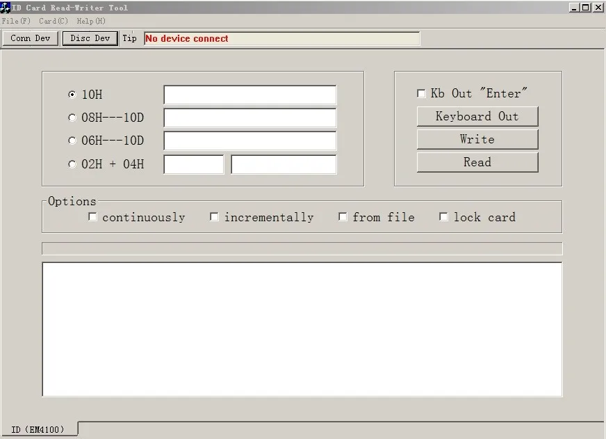 Cheap em card reader