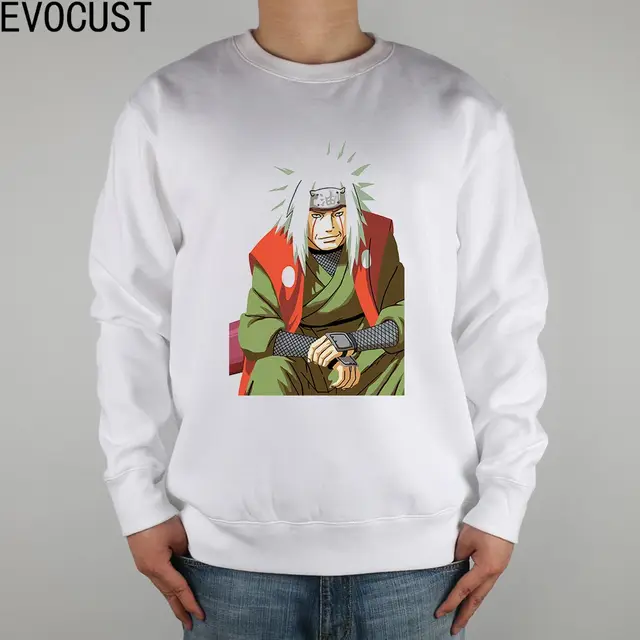 Naruto Jiraiya men Sweatshirts Thick Combed Cotton-in Hoodies ...