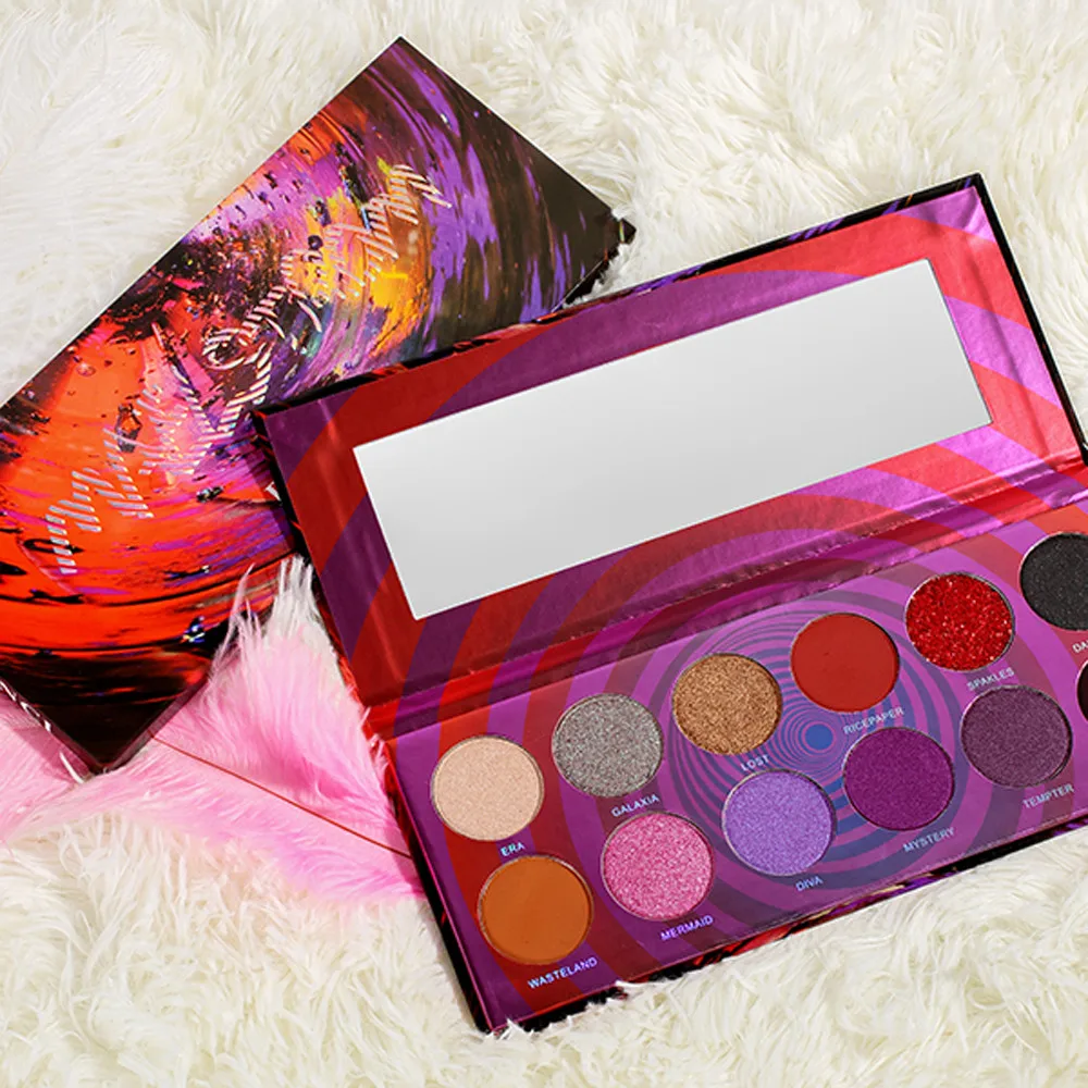 

Creative 12 Color Eye Shadow Maelstrom Eyeshadow Compact Pearly Dumb Light Makeup Tools Longlasting Makeup Gift Dropshipping